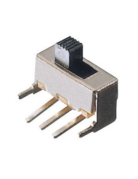 Interrupteur à glissière SPDT ON-ON 90° pour PCB, 30Vdc 0.5A - Lup Fung SKB-12F23-G3-NS