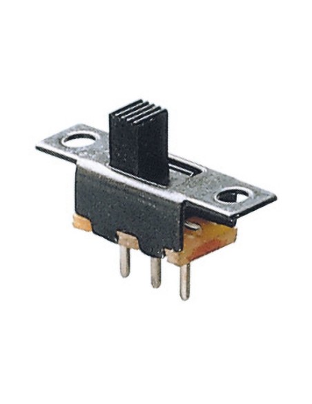 Interrupteur SPDT ON-ON pour PCB, 30Vdc 0.3A - Lup Fung SSD-12F15-G4-NS-T6