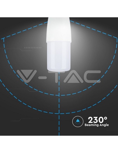 V-TAC PRO VT-248 Ampoule LED avec puce Samsung E14 8W T37