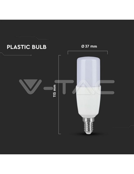 V-TAC PRO VT-248 LED Lamp met Samsung Chip E14 8W T37