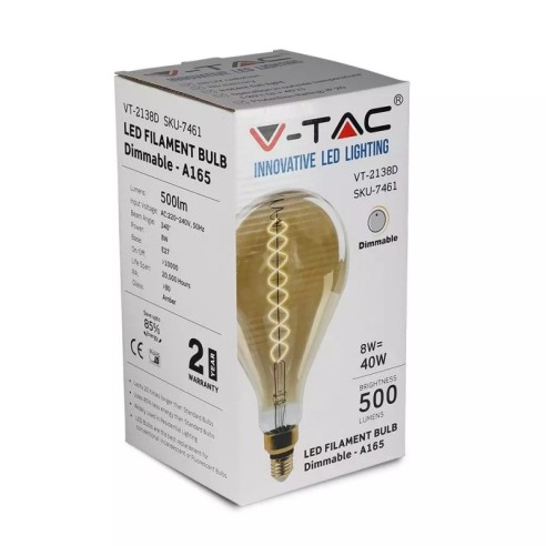 V-TAC VT-2138D 7461 LED Bulb E27 8W...