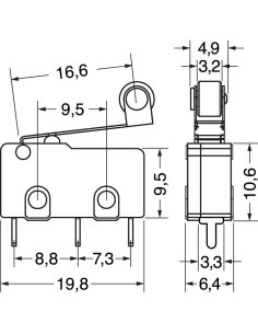 Limit switch with lever... 2