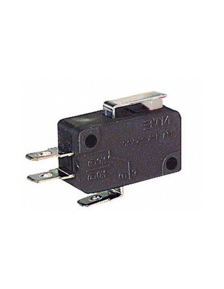 Eindschakelaar met hendel 13,5mm, 4,8mm faston terminals, 250V 5A