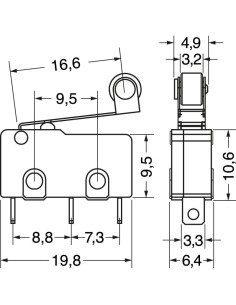 Limit switch with lever... 2