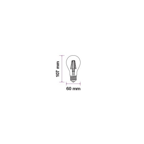 V-TAC VT-1934 LED Bulb E27 4W A60...