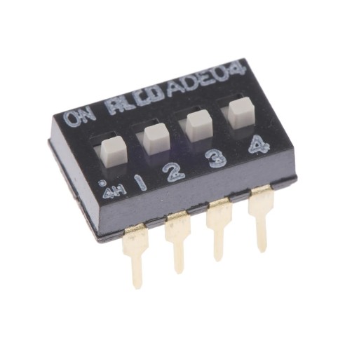 Dip switch a 4 posizioni - TE...
