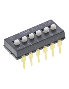 6-position dip switch - TE...