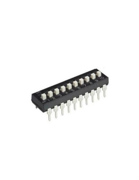 10-position dip switch - TE Connectivity ADE10A04