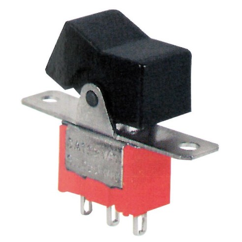 Single-pole rocker switch SPDT ON-ON...
