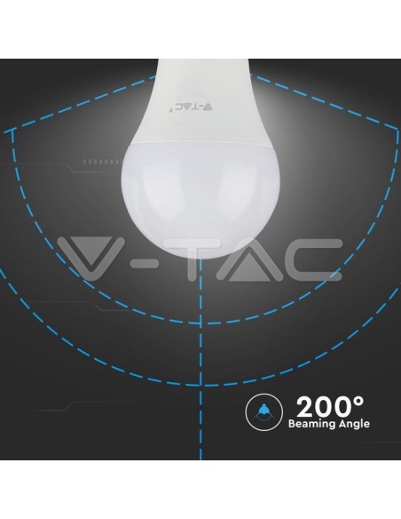V-TAC PRO VT-265 LED Bulb with Samsung Chip E27 6.5W A+ A60
