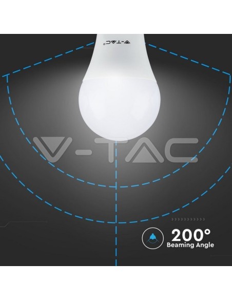 V-TAC VT-2307 LED bulb E27 6.5W 160LM/W A60