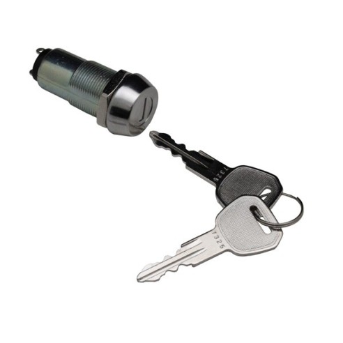 Single-pole 2-position key switch,...