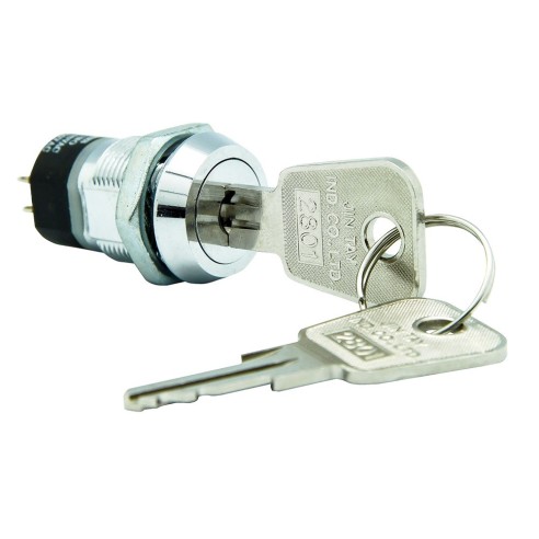 Interruptor de llave de 2 posiciones,...