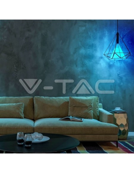 V-TAC VT-2229 LED Bulb E27 9W A60 with Remote Control RGB