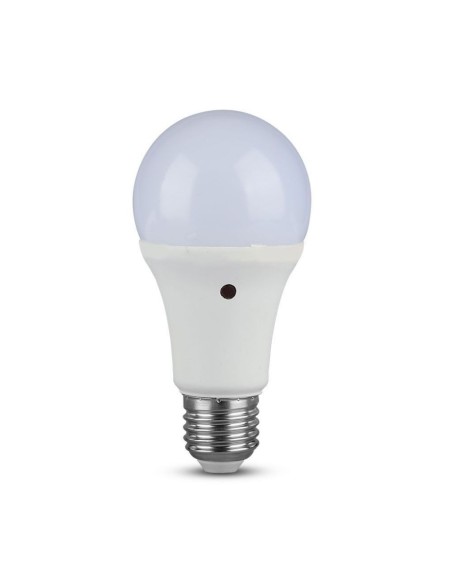 V-TAC VT-2016 Ampoule à LED E27 9W A60 avec détecteur de crépuscule