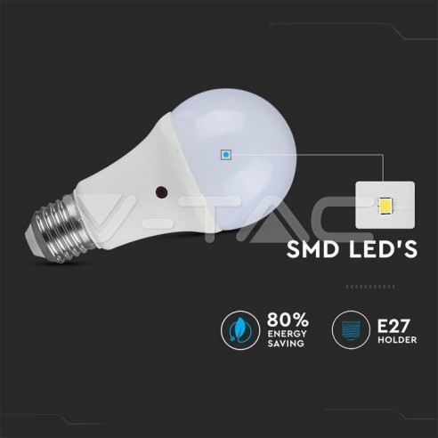 V-TAC VT-2016 Lampadina LED E27 9W...