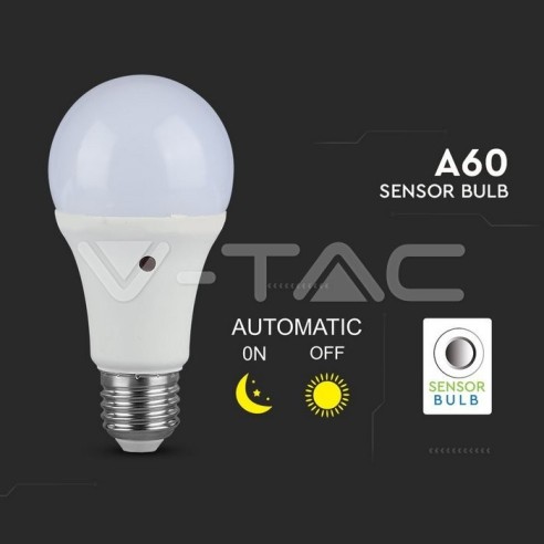 V-TAC VT-2016 LED Bulb E27 9W A60...