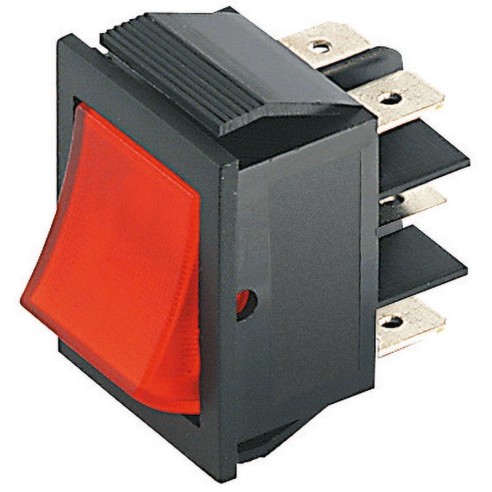DPDT two-pole rocker switch ON-ON...