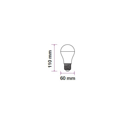 V-TAC VT-2310 LED Bulb E27 9.5W...