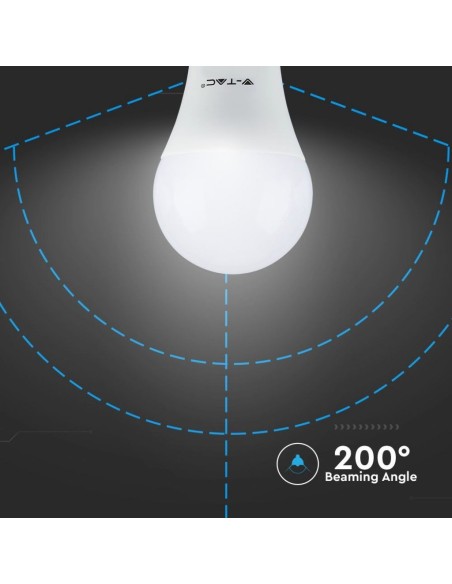 V-TAC VT-2310 LED Bulb E27 9.5W 160LM/W A60