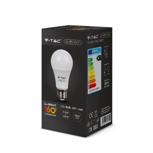 V-TAC VT-2310 LED Bulb E27 9.5W...