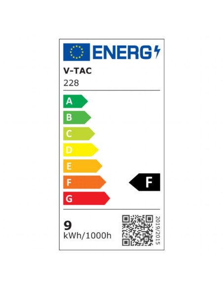 V-TAC PRO VT-210 Lampadina LED Chip Samsung E27 9W A+ A60