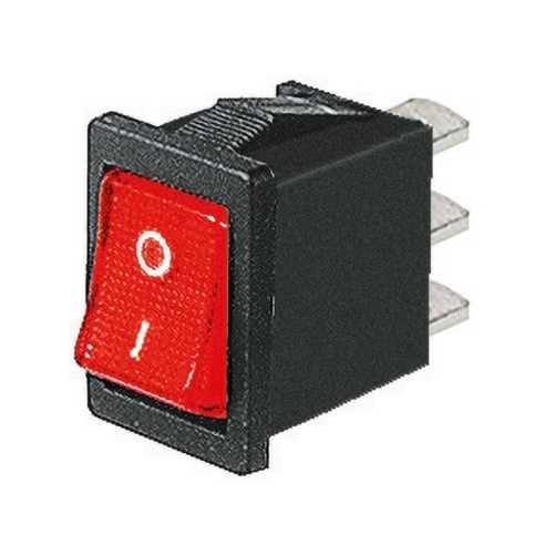 SPST single-pole rocker switch ON-OFF...