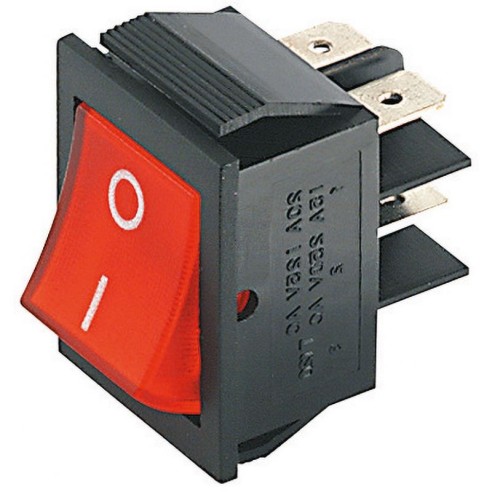 DPST double pole rocker switch ON-OFF...