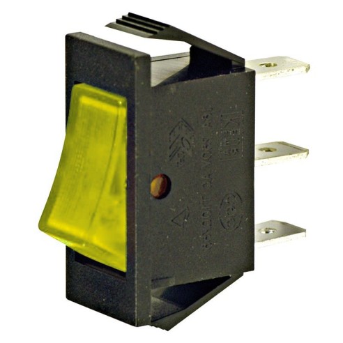 SPST single-pole rocker switch ON-OFF...