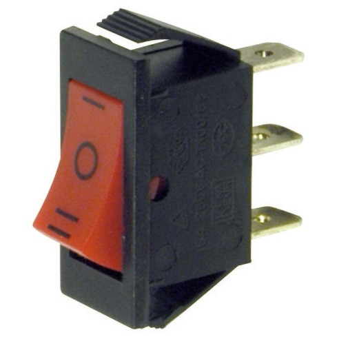 Single-pole rocker switch SPDT...