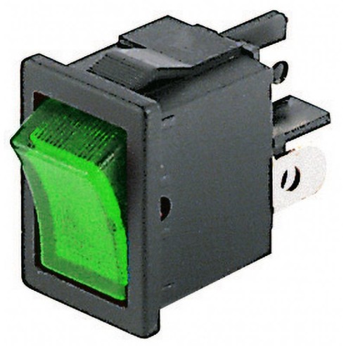 DPST two-pole rocker switch ON-OFF...