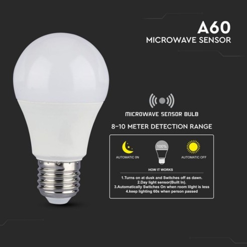 V-TAC VT-2211 LED Bulb E27 11W A60...