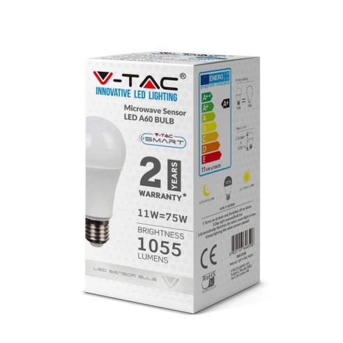 V-TAC VT-2211 LED Bulb E27 11W A60...