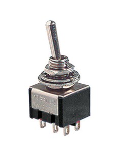 DPDT two-pole lever switch...