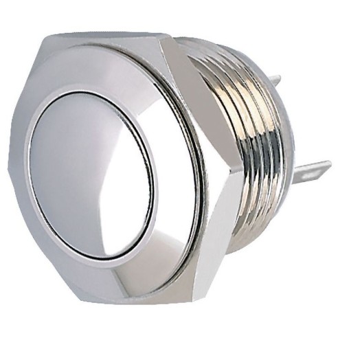 Single-pole steel pushbutton with...