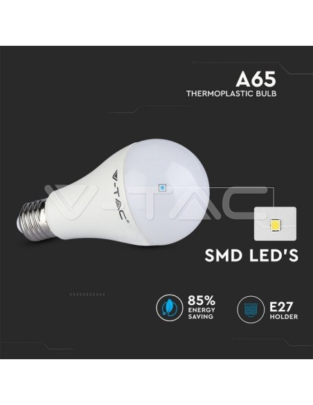 V-TAC VT-2315 LED-Glühbirne E27 15W 160LM/W A65