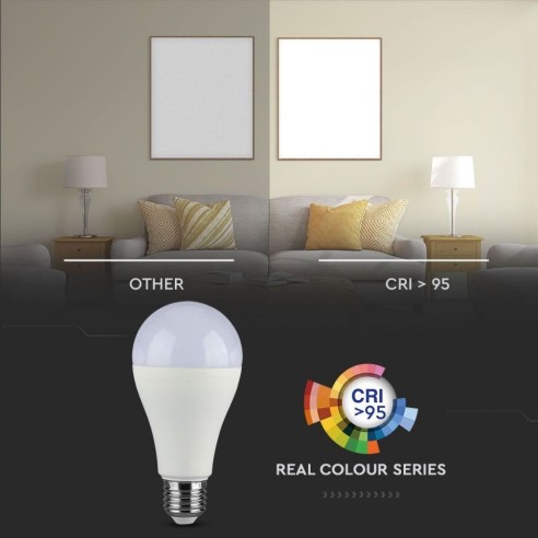 V-TAC VT-2217 LED bulb E27 17W A65...
