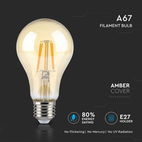 V-TAC VT-1958 4472 ampoule LED E27 8W...