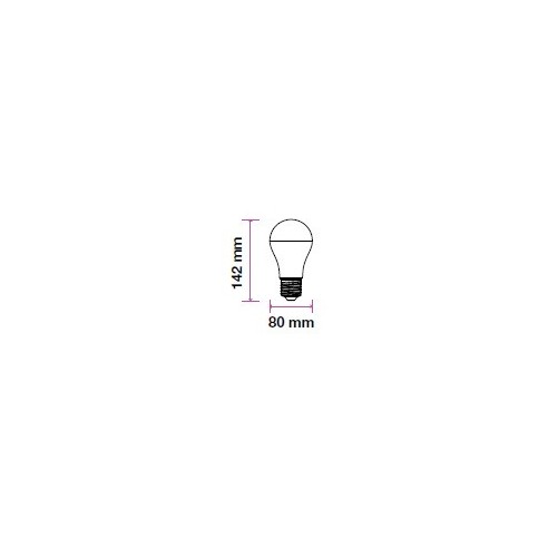 V-TAC VT-2218 LED Bulb E27 18W A80
