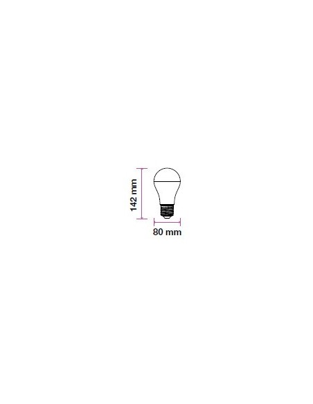 V-TAC VT-2218 LED Bulb E27 18W A80