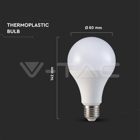 V-TAC VT-2218 LED Bulb E27 18W A80