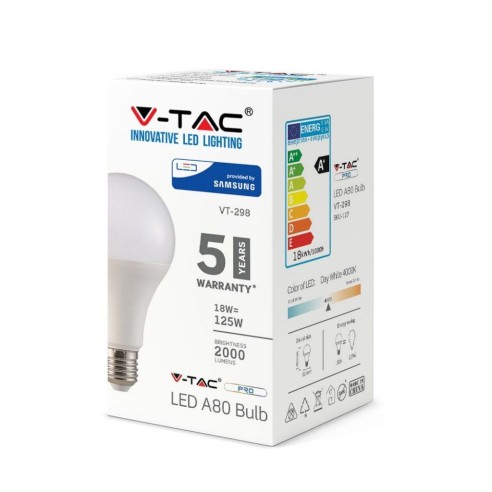 V-TAC PRO VT-298 Bombilla LED Chip...