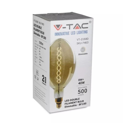 V-TAC VT-2168D 7463 LED Bulb E27 8W...