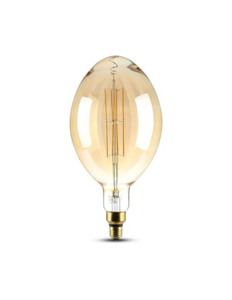 V-TAC VT-2178D 7464 LED-lamp E27 8W BF180 Filament Amber 2000K Dimbaar