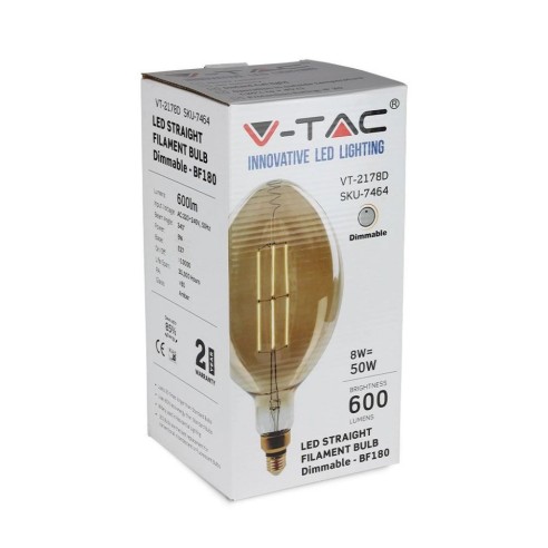 V-TAC VT-2178D 7464 LED-lamp E27 8W...