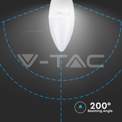 V-TAC VT-1821 LED Bulb E27 5.5W Candle
