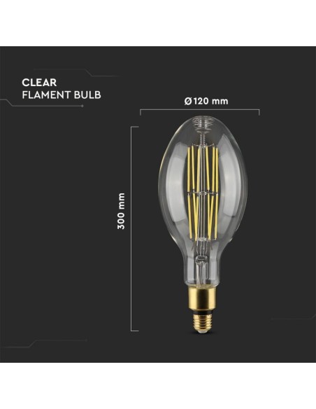 V-TAC VT-2324 LED Bulb E27 24W 160LM/W ED120
