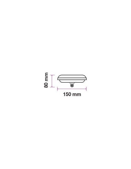 V-TAC PRO VT-216 LED Chip Bulb Samsung E27 15W UFO F150