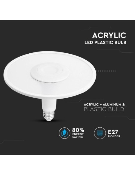 V-TAC PRO VT-2311 LED Bulb Samsung Chip E27 11W UFO F190