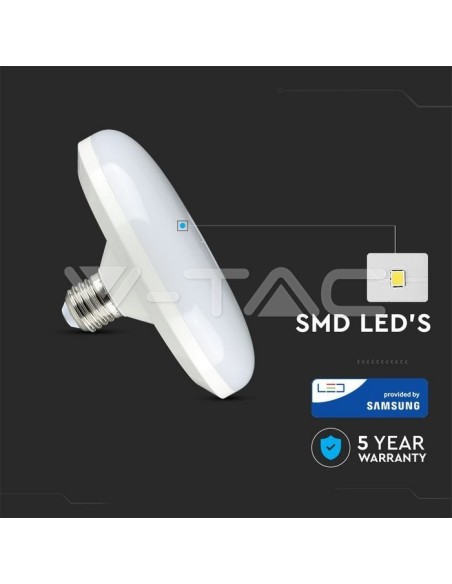V-TAC PRO VT-224 LED Chip Lamp Samsung E27 24W UFO F200